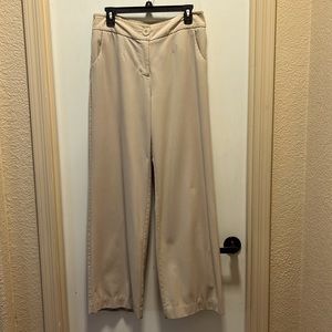 Tan/Beige Chico’s Wide Leg Pants